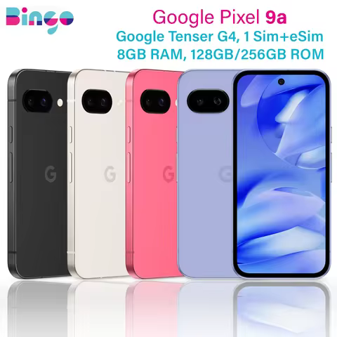 Google Pixel 9a 5G 128GB 256GB ROM 8GB RAM 6.3" Google Tensor G4 Octa Core 48MP&13MP NFC eSim Origin