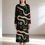 Ready Stock Baju Kurung Kedah Baju Kurung Green Sage Wanita 2026 Fesyen Wanita Terkini Perempuan Can