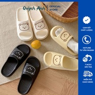 Indoor slippers with embossed dog shape made of eva rubber [CV888