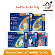 Nexgard Spectra Chewable for Dogs and Puppies Anti Ticks and Fleas 1 Tablet no Box