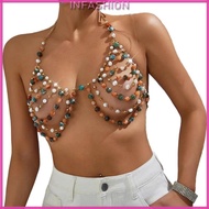 INF Vibrant Acrylic Bead Body Jewelry Must Have Decoration Item For Festival Goers