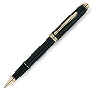 CROSS CROSS Series Black Enamel Gold Clip Taipan Pen 575