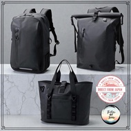 "Elecom Waterproof Business Backpack for 14-inch Laptops - Black"