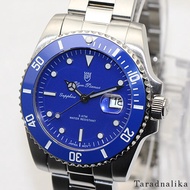 นาฬิกา Olym pianus sapphire submariner 899831G1-616 New Size 40 mm ขอบเซรามิคน้ำเงิน
