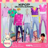 KPop Demon Hunters Saja Boys Jinu Abby Mystery Romance Baby Saja Cosplay Costumes Children&Adult Hal