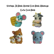 Vintage JA Bank Animal Coin Bank Alkansya Cute Coin Bank