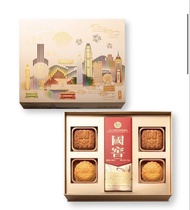 奇華x國窖1573濃香月餅禮盒(美麗香港．限定版)