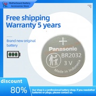 Panasonic BR2032 battery high temperature resistance -30°C to 85°C original coin cell battery 3V ins