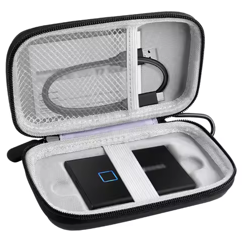 Case Compatible with Samsung T7/ T7 Touch Portable SSD 1TB 2TB USB 3.2 External Solid State Drive, T