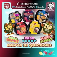 QUICBOWL [HALAL] Self Heating Instant  Noodle  Ramen  Quickbowl hotpot Makanan tomyam  quick Pedas S