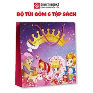 Sách - Bộ túi: Truyện kể cho bé trước giờ đi ngủ - Ngày xửa ngày xưa (6 tập) Đinh Tị Books