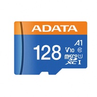 ADATA Micro SD การ์ด 256GB 128GB 64GB 32GB 16GB การ์ด A1 การ์ดหน่วยความจำ Class 10 TF Card สูงสุด 10