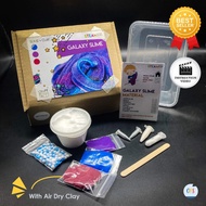 Galaxy Slime Making Kit (with Clay) - Galaxy Series / Galaxy Slime - Butter Slime - DIY Slime Kit - 