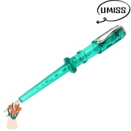 UMISTYDREAM9IQ0 Circuit Tester, Coiled Extension Wire Steel Probe Test Light Automotive,  Transparen