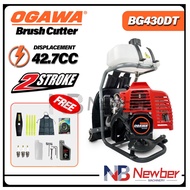 Newber [ 100% Original ] OGAWA Brush Cutter BG430 TB43 BG430DT Mesin Potong Rumput (43CC) OGAWA Heav