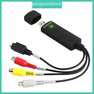 poo USB 2 0 Sound Video Grabber Converter Video Adapter Support Video Grabber Converter 720x480 30fp