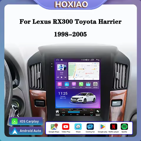 UIS7870 Android 13 For Lexus RX300 Toyota Harrier 1998-2005 Car Radio 360 Carplay auto Voice GPS Mul