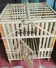 Kandang ayam bambu murah