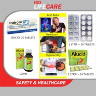 Alucid Hydrosil Antacid Tablet Ubat Kunyah Gastrik Ubat Gastrik/ Pedih Ulu Hati/ Ubat Gastric / Reflux / Stomach Wind