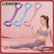 LIZMON 8-Line Puller, Silicone Rope Multi-functional Yoga Tensioner, Portable Elastic Band 8-Shaped 