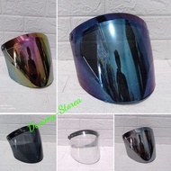 Visor BOGO Helmet Glass/ RETRO VENOM MODEL/ - Dark Visor Bogo Retro Helmet