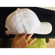 White baseball cap