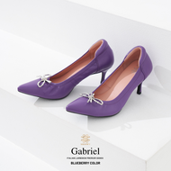 รองเท้าหนังแกะ รุ่น Gabriel Blueberry color (สีม่วง)