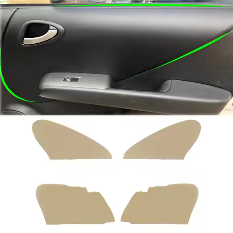 For Honda Fit / Jazz 2004 2004 2005 2006 2007 Hatchback/Sedan Microfiber Leather Interior Door Armre