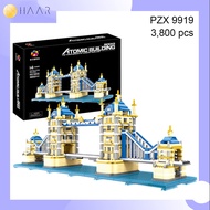 ตัวต่อ PZX HAAR Block บล็อก PZX 9919 สะพาน ลอนดอน บริดจ์ อังกฤษ สหราชอาณาจักร London Tower Bridge UK