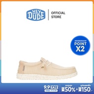 HEYDUDE รองเท้าลำลองผู้ชาย WALLY STRETCH SOX รุ่น 41898-0LZ - IRISH CREAM/EGRET