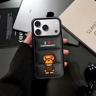 Trend down jacket phone cases for iphone 17 Pro Max 16 Pro Max 15 Pro Max 14 Pro Max 14 plus 13 Pro 