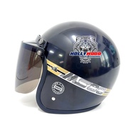 MS88 MOTORCYCLE HELMET TALI TULISAN MERAH(NO CAP) MS 88 MOTOR TOPI KELEDAR MS88 SAIZ 60