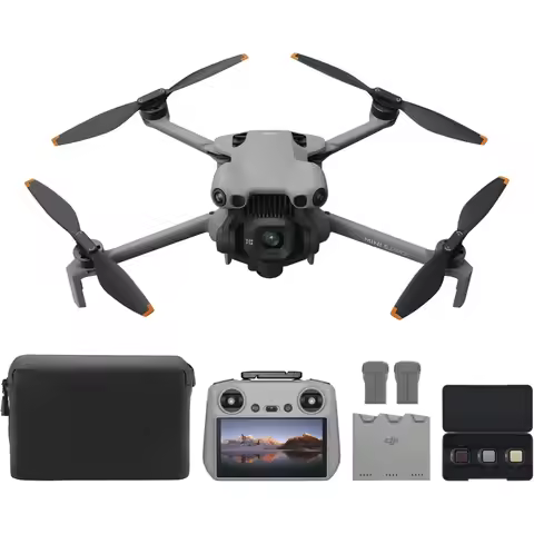 DJI Mini 5 Pro Fly More Combo Plus w/ RC 2, 1" CMOS 4K Drone, Obstacle Sensing, ActiveTrack 360°, Lo