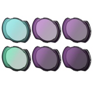 K&F Concept Avata Drone UV CPL ND Filters Kit (6 Pack), UV CPL ND4 ND8 ND16 ND32 Filter Compatible w