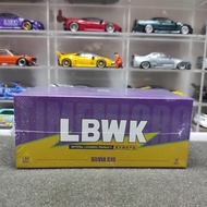 Time Micro LB Super Silhouette Works Nissan S15 Silvia LBWK Purple