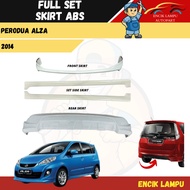 Perodua Alza 2014 Front Bumper Skirting / ABS MATERIAL 100% New High Quality