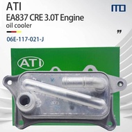 Engine Oil Cooler For Audi  A6 A7 A8 Q7 VW Touareg Porsche Cayenne 3.0T CRE engine 06E117021J