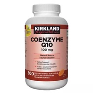 Kirkland Signature Coenzyme Q10 100 mg 300 Clear Enteric Softgels-รักษาสุขภาพExp.2028