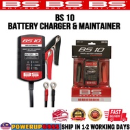 BS SMART BATTERY CHARGER & MAINTAINER (BS 10) FOR LEAD ACID & LITHIUM BATTERY MOTORCYCLE SCOORER ATV