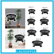 [ Rolling Plant Stand Planter Trolley Potted Trees Patio Pot with