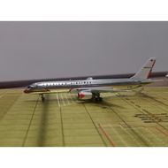 GJ GeminiJets 1/400 American Airlines AA American Airlines B757-200 N679AA, Steel Pipe Retro Coating