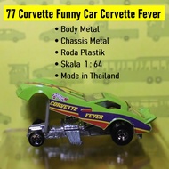 Hot Wheels Loose 77 Corvette Funny Car Corvette Fever