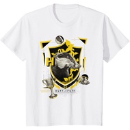 Harry Potter Hufflepuff Shield Realistic Badger T-Shirt