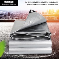 ☑️&amp;3x5m/4x8m/5x10m Big Size PE Rainproof Cloth High Quality 0.32mm Thick Tarpaulin Durable Waterproo