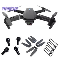 MAYSHOW 4pcs Propeller Blade, Easy Install RC Drone Motor,  Universal RC Quadcopter Parts Plastic Pr