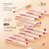 (No 07-12) Lipstik WARDAH Colorfit Last All Day Lip Paint 4,2gr