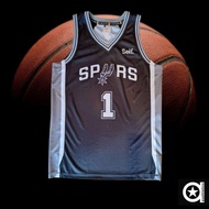 SPURS - SAN ANTONIO JERSEY BLACK