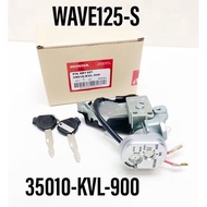 MAIN SWITCH SUIS RUMAH KUNCI KEY SET HONDA WAVE 125 WAVE125 / WAVE 125-S WAVE 125 S W125S W125-S ORI