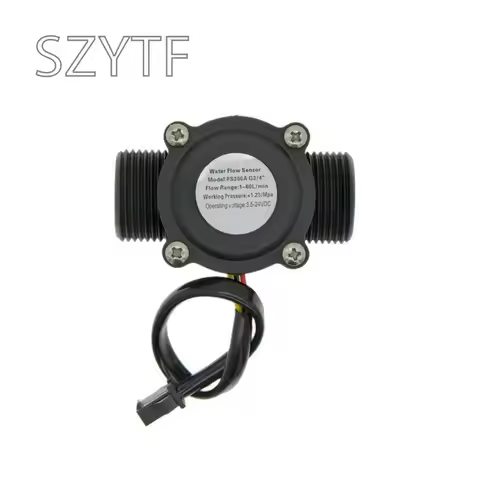 Water Flow Sensor Counter Meter FS300A  1-60L/min G3/4 DC 5-24V