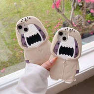 Shark Mouth Seal Phone Case For IP11 Series Until IP16 Pro Max